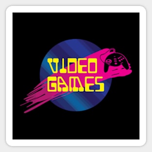 Video Games Sticker